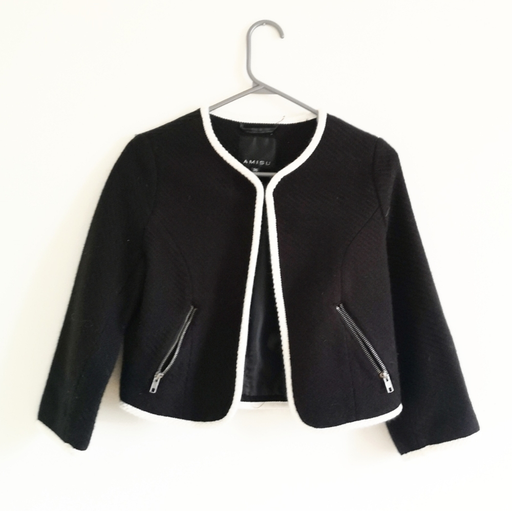 AMISU textured blazer